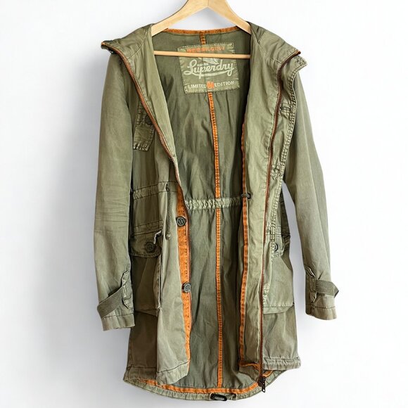 Superdry Limited Edition Size Medium Women's Parka (Lightweight) - Picture 2 of 14